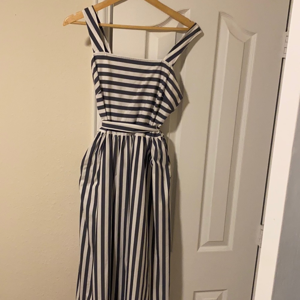 Striped blue and white A New Day dress